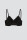 Soft Bra bügellos mit Spitze schwarz