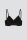 Soft Bra bügellos mit Spitze schwarz