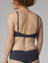 Soft Bra bügellos mit Spitze marine-melange