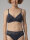 Soft Bra bügellos mit Spitze marine-melange
