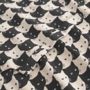 T-Shirt Visby Pepita Cats oat white