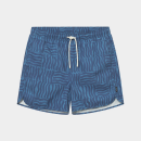 Swim Shorts Sandhamn Wave Tiles blue