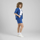 Leinen-Shorts Djupvik Linen limoges blue