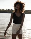 Jeans Shorts Demi off white