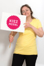 Frauen Fit T-Shirt dusty yellow