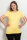 Frauen Fit T-Shirt dusty yellow