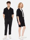 Hemd Etirat aus Leinen-Viskose-Mix black