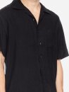 Hemd Etirat aus Leinen-Viskose-Mix black