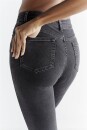 Womens Skinny Fit, coal black