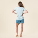 Shorty Pyjama Set Miriam bleu