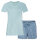 Shorty Pyjama Set Miriam bleu