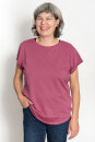 EP Women Rolled Up Sleeve faded burgundy