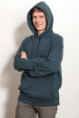 EP Unisex Hoodie stone washed denim