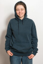 EP Unisex Hoodie stone washed denim S