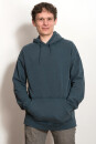 EP Unisex Hoodie stone washed denim S