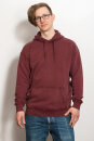 EP Unisex Hoodie stone washed burgundy