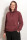 EP Unisex Hoodie stone washed burgundy