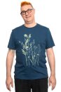 Männershirt Kenia Fair Trade Wilde Wiese dunkelblau