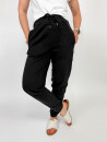 Jogginghose Unisex Sweatpants sueded black