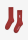 Socken Saamus Bold scarlet red