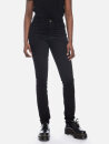 Fufu Skinny Jeans High Waist black