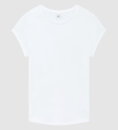 EP Women Rolled Up Sleeve white