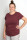 EP Women Rolled Up Sleeve stone wash burgundy L