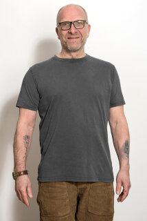 EP Unisex T-Shirt stone washed grey