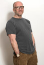 EP Unisex T-Shirt stone washed grey L