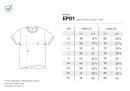 EP Unisex T-Shirt stone washed green L