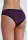 Damenslip mit Spitze tibetrot-navy-geometrisches Muster