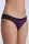 Damenslip mit Spitze tibetrot-navy-geometrisches Muster