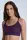 Bustier mit geometrischem Muster tibetrot-navy S