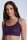 Bustier mit geometrischem Muster tibetrot-navy M