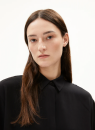 Bluse Larisaana Longsleeve aus Bio-Viskose schwarz