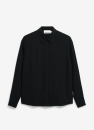 Bluse Larisaana Longsleeve aus Bio-Viskose schwarz