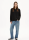Bluse Larisaana Longsleeve aus Bio-Viskose schwarz