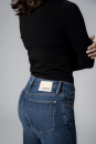 Lara Straight Leg Low Waist Jeans fashion blue