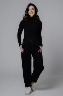 Bella Balloon High Waist Jeans black