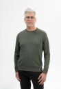 Feinstrick HIMAL Pullover grün melange