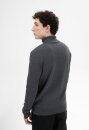 Feinstrick Rollkragenpullover KANJA anthrazit melange