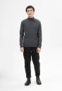 Feinstrick Rollkragenpullover KANJA anthrazit melange