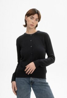 Feinstrick Cardigan NAMEEN schwarz