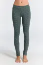 Leggings waldkubus grün gemustert