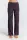 Hose mit Umschlagbund geometrisches Muster tibetrot/navy