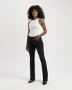 Amy Bootcut Jeans worn in black