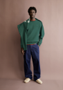 Sweatshirt Baaro Fleece emerald green