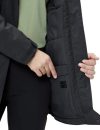 Winterjacke Rosemoor wattierter Parka phantom black