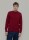 Strickpullover Ferruccio recycelte Wolle red vinaccia
