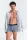 Herren Trunkshorts blaugemustert geowelle